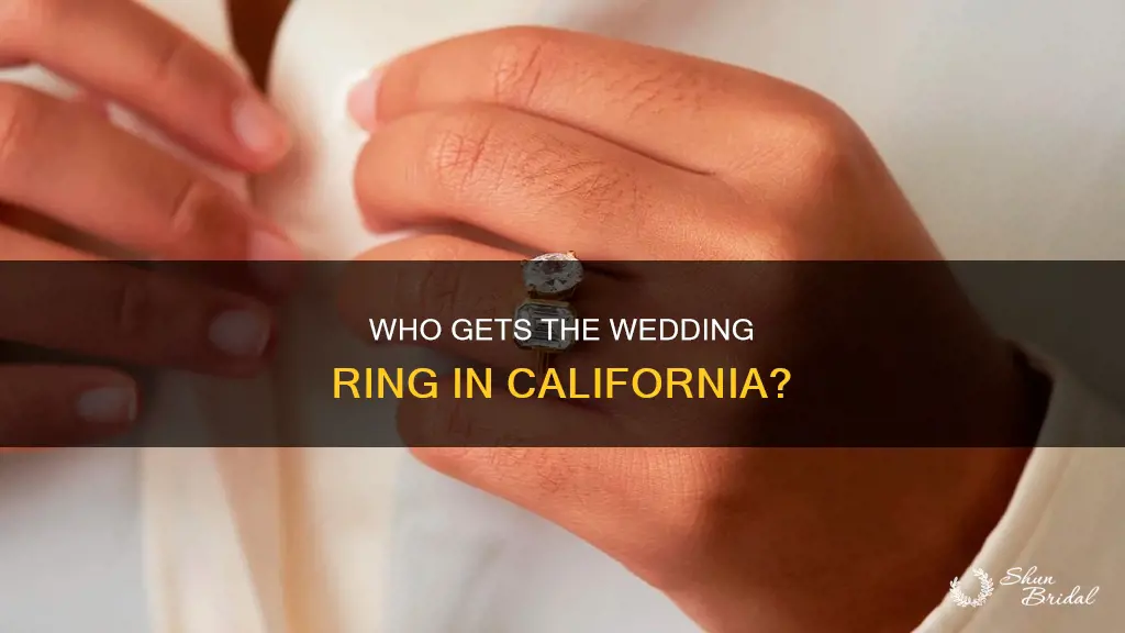is california a return the wedding ring state