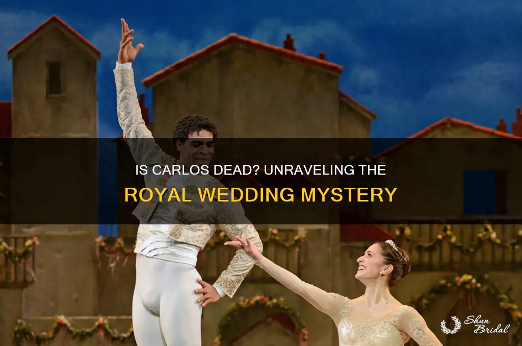 is carlos dead in the royal wedding
