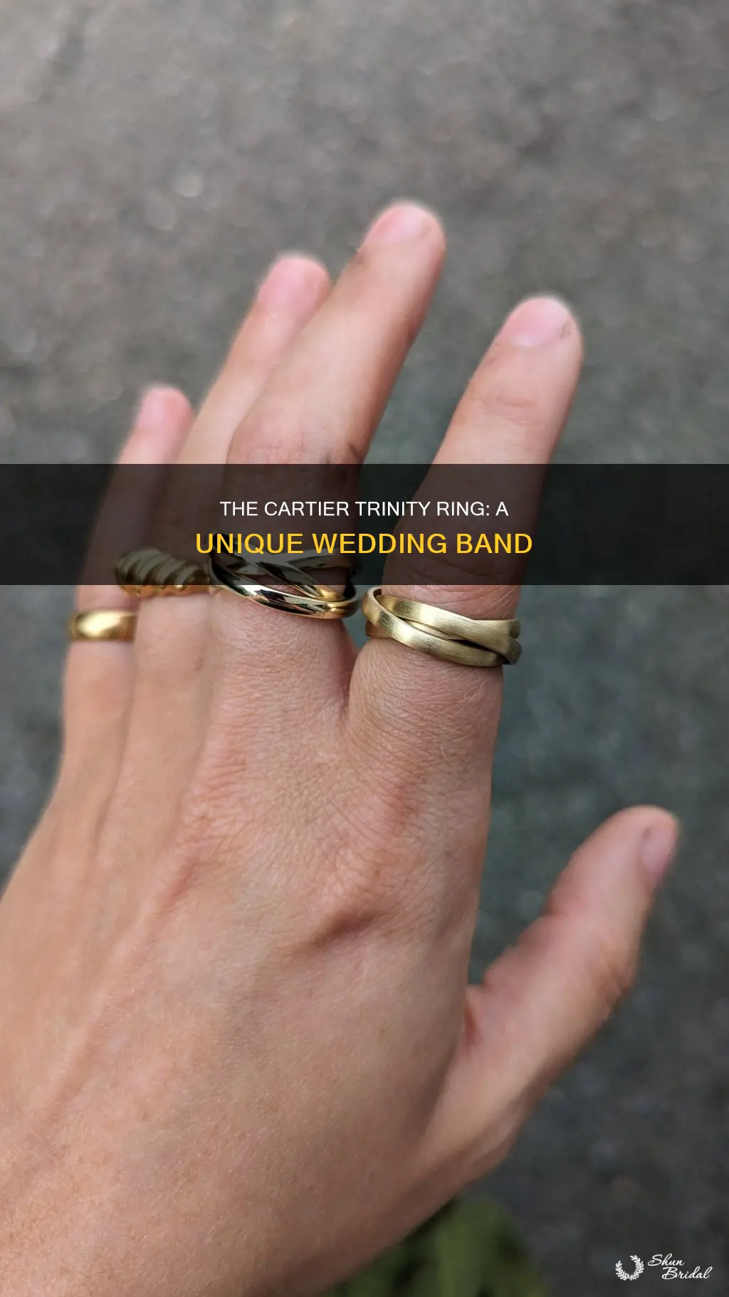 is cartier trinity ring a wedding ring