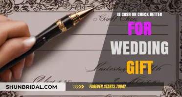 Cash vs. Check: The Best Wedding Gift Etiquette Guide