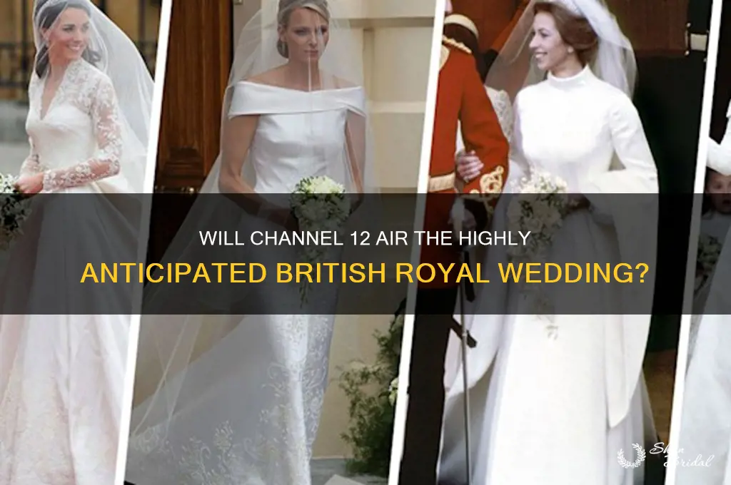 is channle 12 going to have the british wedding