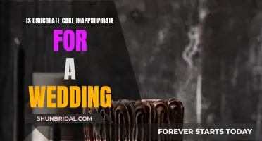 Chocolate Cake Wedding: Tacky or Tasty?