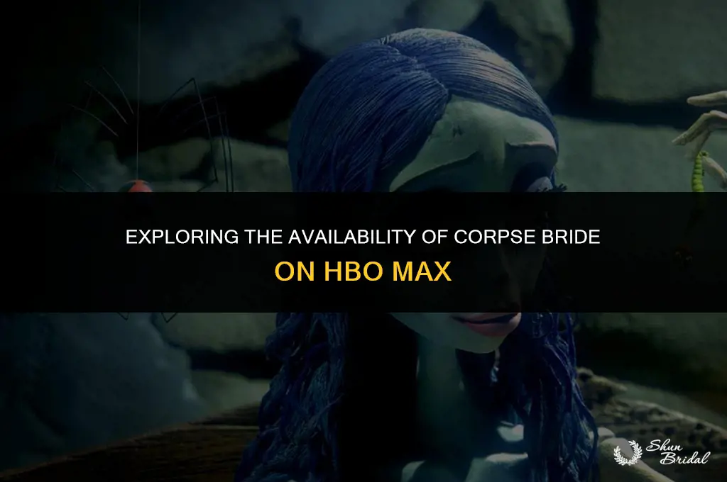 is corpse bride on hbo max