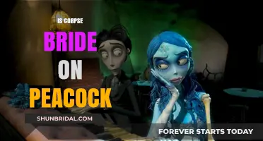 Exploring the Availability of Corpse Bride on Peacock: A Guide