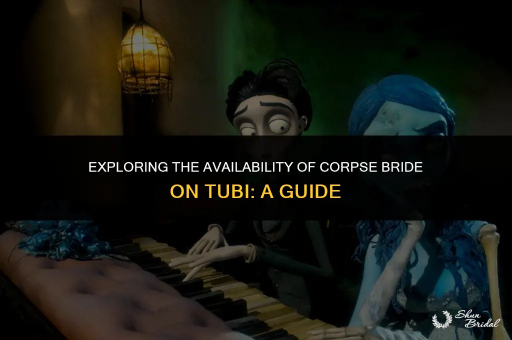 is corpse bride on tubi