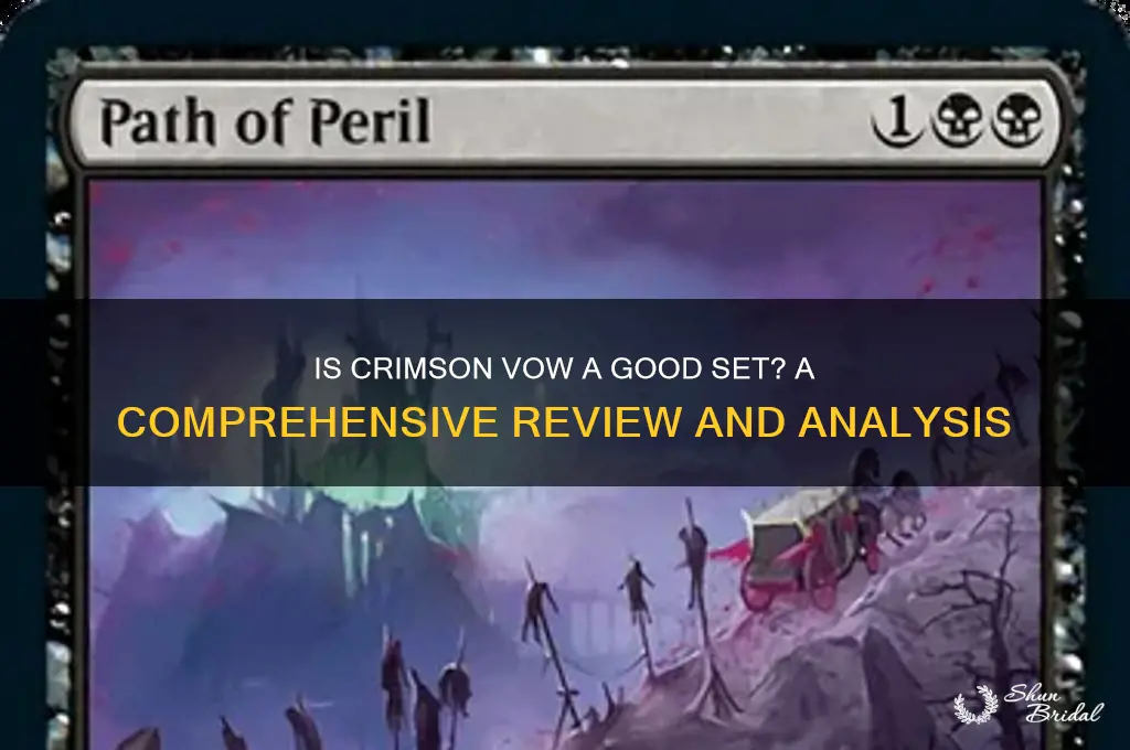 is crimson vow a good set