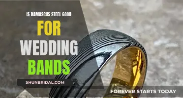 Damascus Steel: A Unique Wedding Band Choice