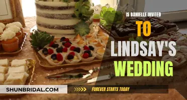 Danielle's Invite to Lindsay's Wedding: Confirmed or Unconfirmed?