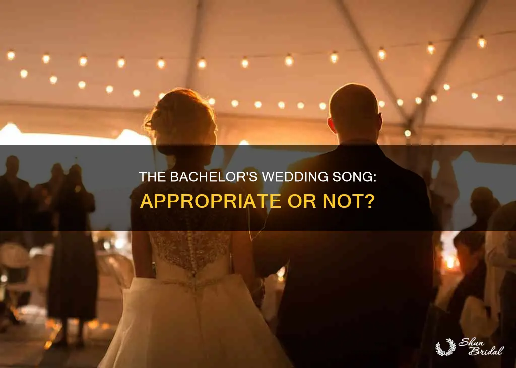 is death of a bachelor an appropriate wedding song