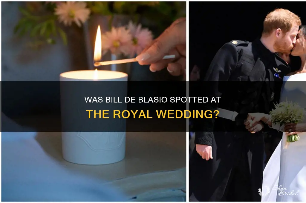 is deblasio at the royal wedding