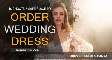 Dhgate: A Safe Haven for Wedding Dresses?