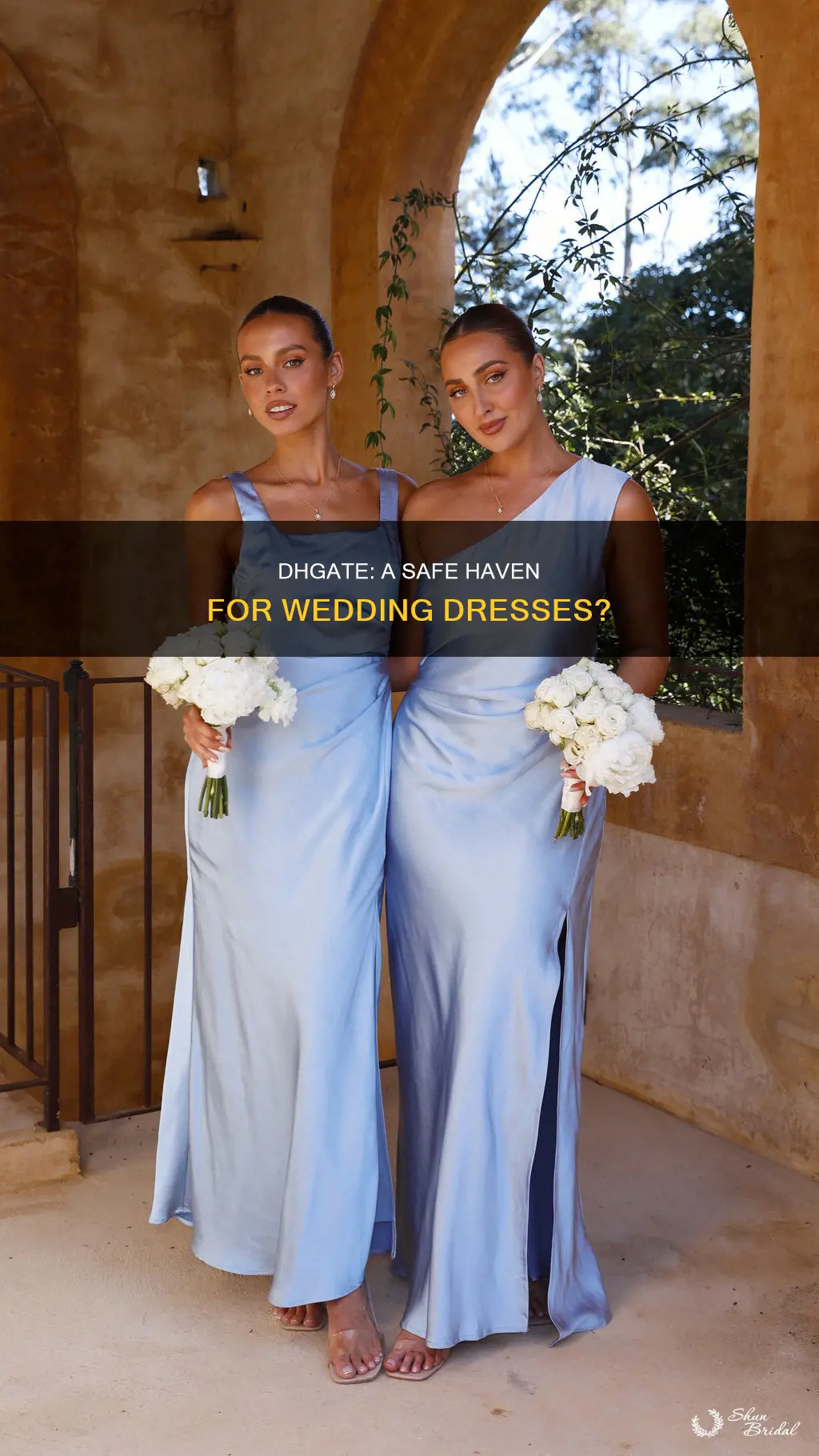 is dhgate a safe place to order wedding dress