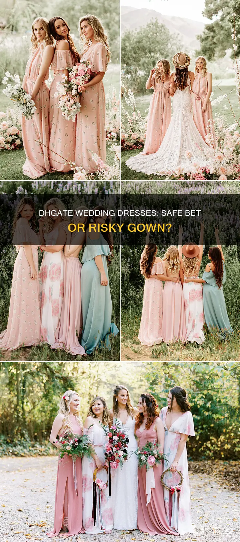 is dhgate safe for wedding dresses