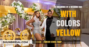 Yellow Wedding Dreams: Unraveling the Meaning Behind the Colorful Vision