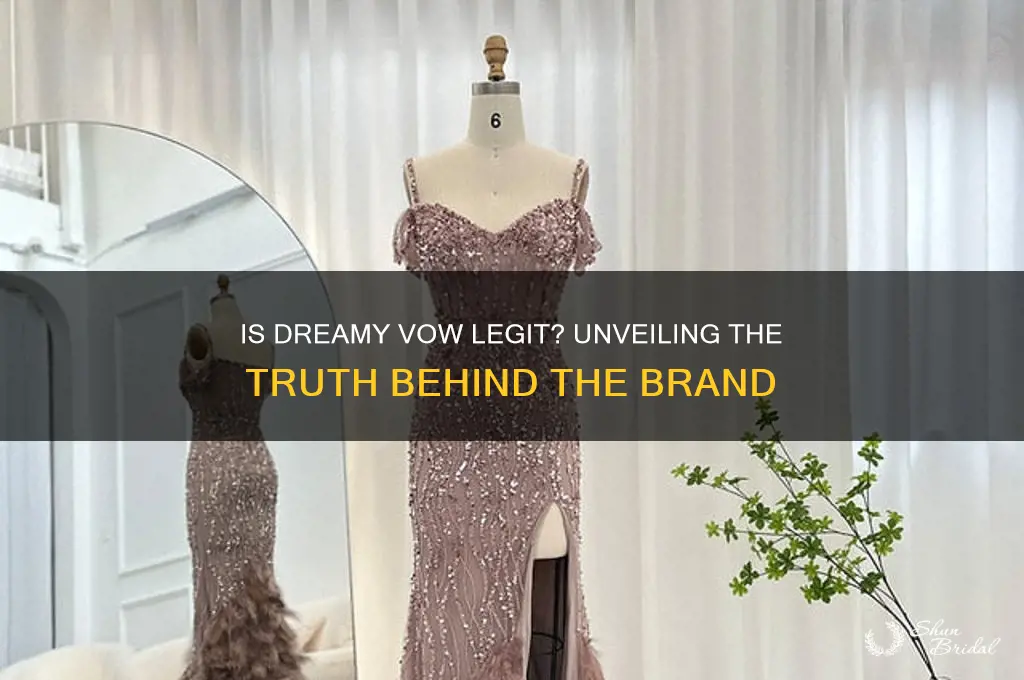 is dreamy vow legit