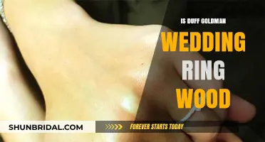 Duff Goldman's Unique Wedding Ring Choice