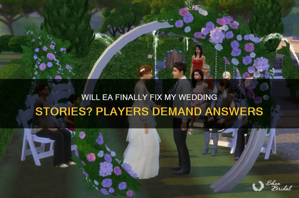 is ea going to fix my wedding stories