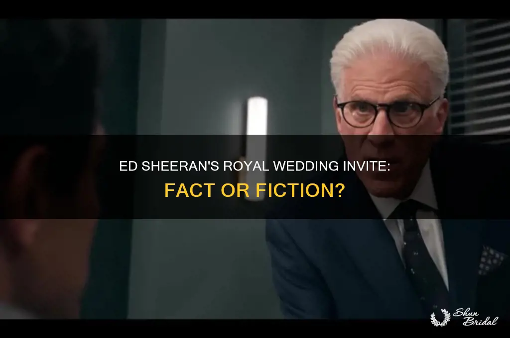 is ed sheeran a guest at the royal wedding
