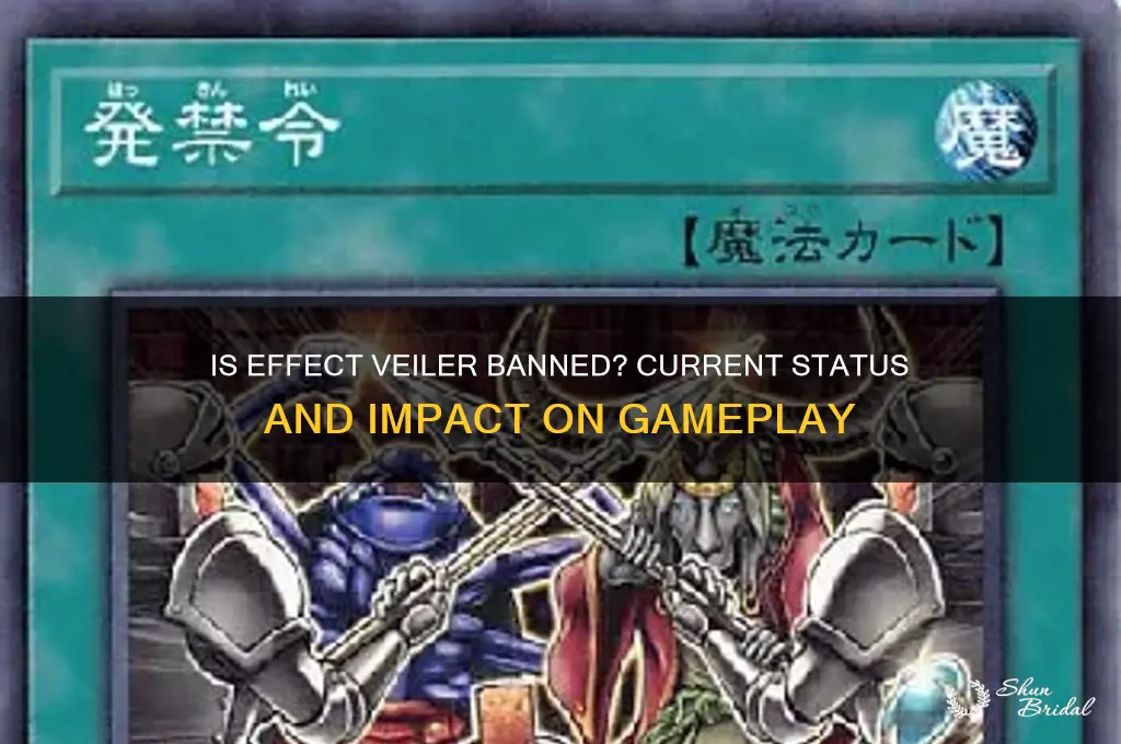 is effect veiler banned