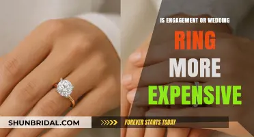 The Cost of Commitment: Engagement vs Wedding Rings
