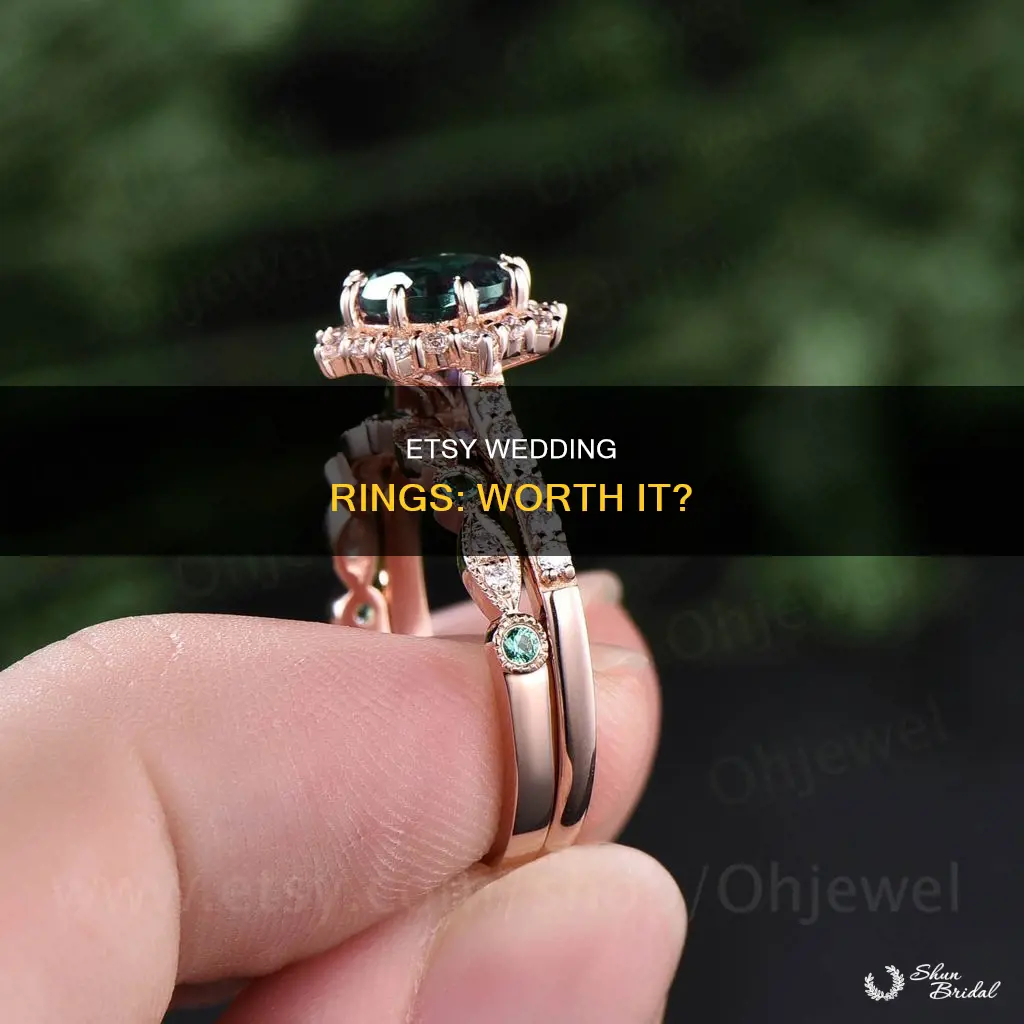 is etsy a good place to get wedding rings
