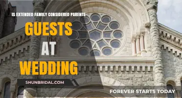 Extended Family at Weddings: Are They Parents' Guests or Family?