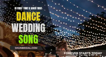 First Dance Wedding Song: Is 'First Time' a Good Choice?