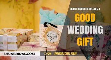 Is $500 a Thoughtful and Appropriate Wedding Gift Amount?