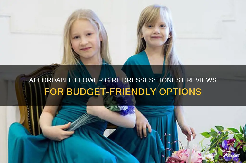 is flower girl dress for less reviews