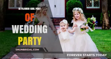 Is the Flower Girl Part of the Wedding Party?