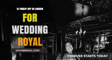 Is Friday a Holiday in London for the Royal Wedding?