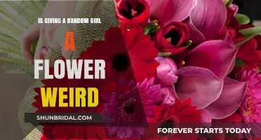 Is Giving a Random Girl a Flower Weird? Exploring the Gesture