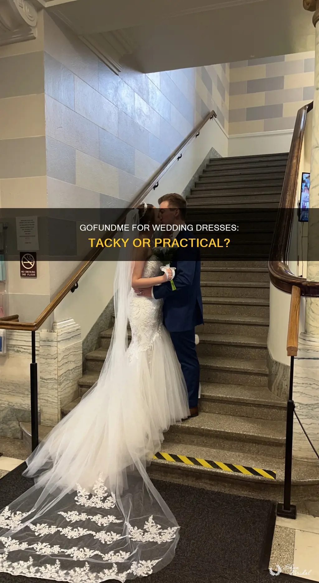 is go fund me tacky for wedding dress