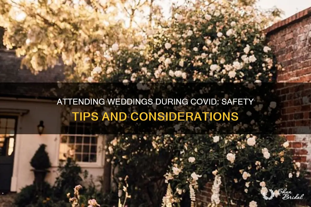 is going to a wedding safe during covid