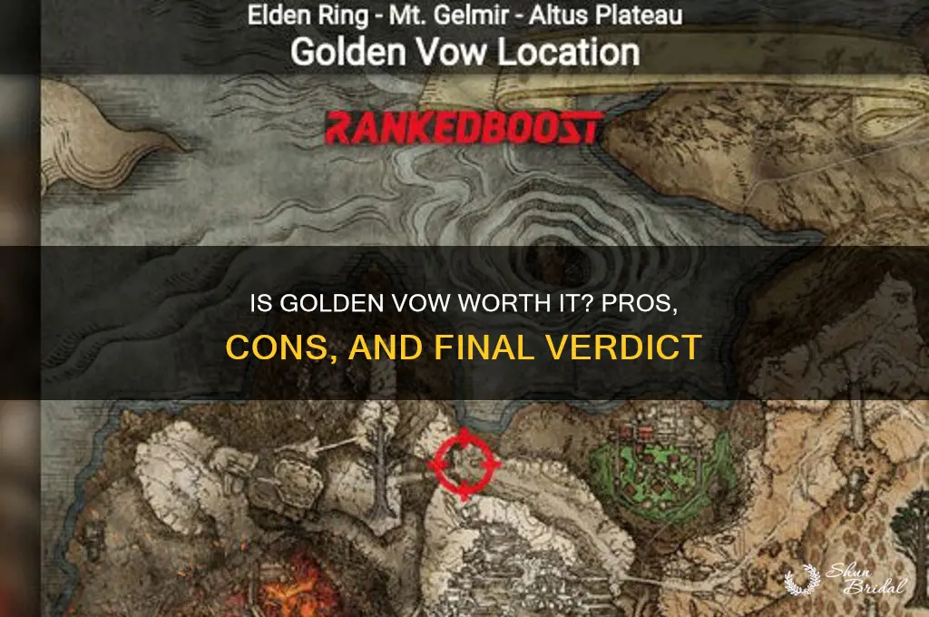 is golden vow worth it