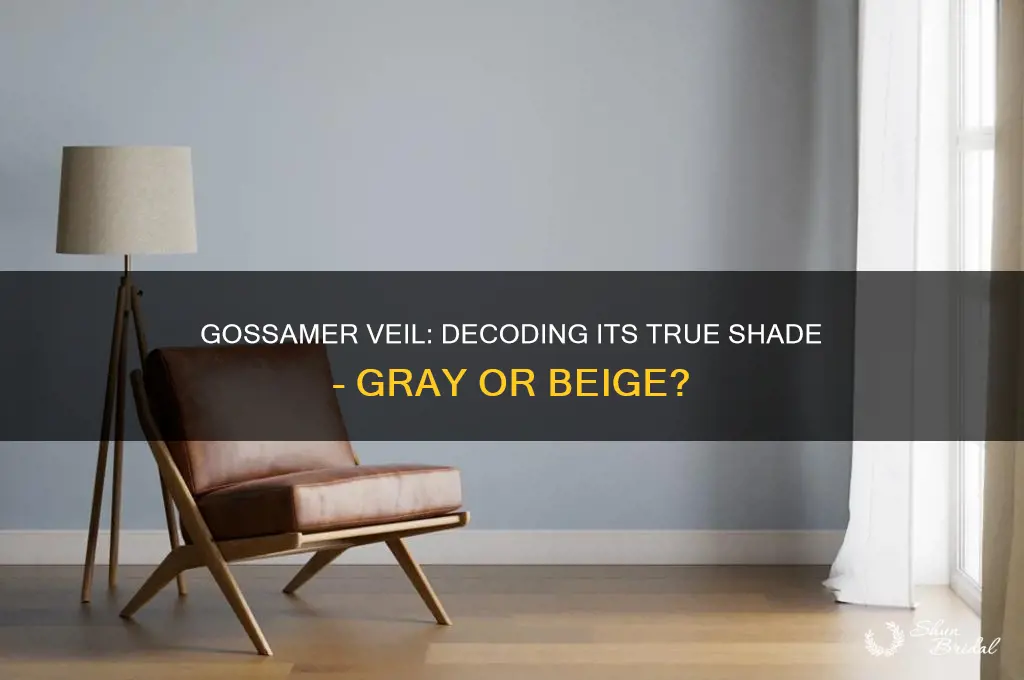 is gossamer veil a gray or beige