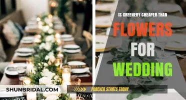Greenery vs. Flowers: Which is the Cheaper Wedding Option?