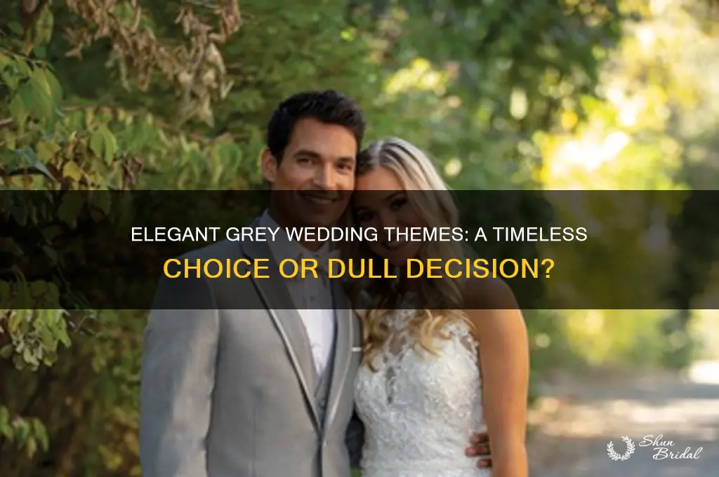 is grey a good color for weddings