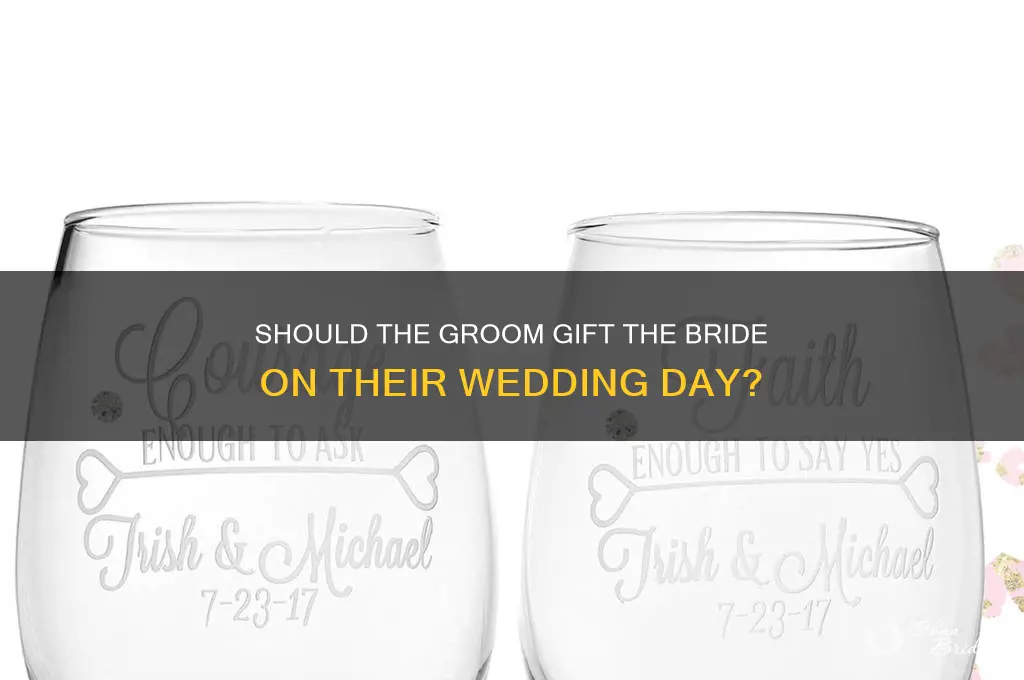 is groom supposed to get a wedding gift for bride