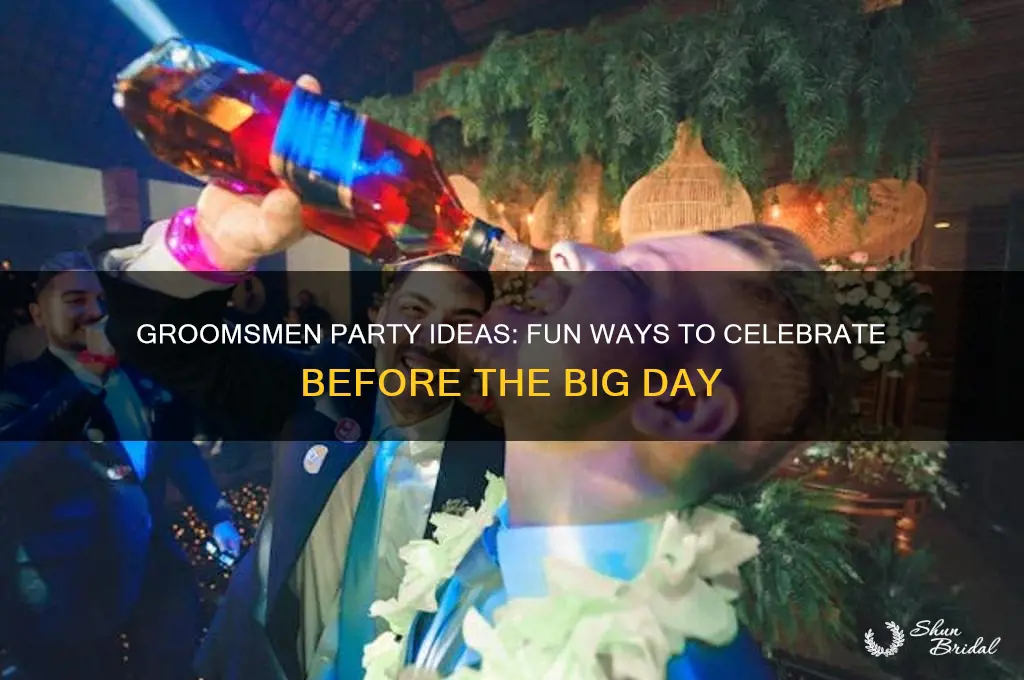 is groomsmen party