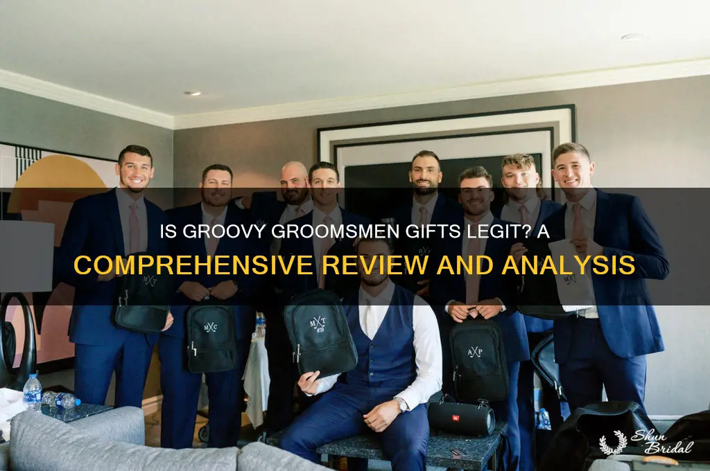 is groovy groomsmen gifts legit
