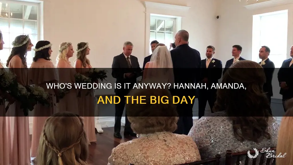 is hannah invited to amanda