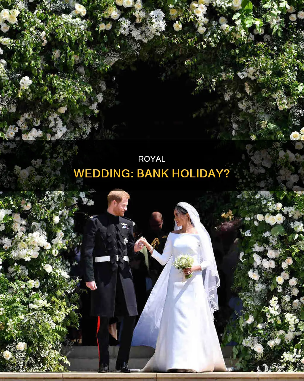 is harry and meghan wedding a bank holiday