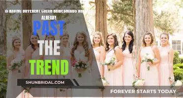 Different Color Bridesmaids: A Timeless Trend or Passing Fad?