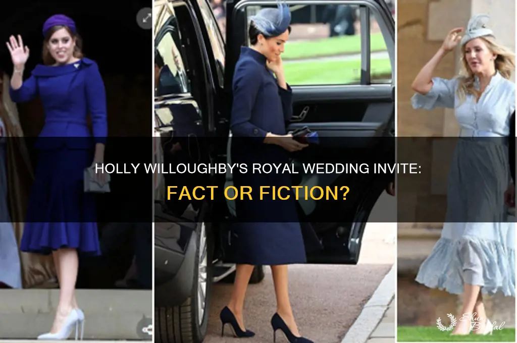is holly willoughby going to the royal wedding