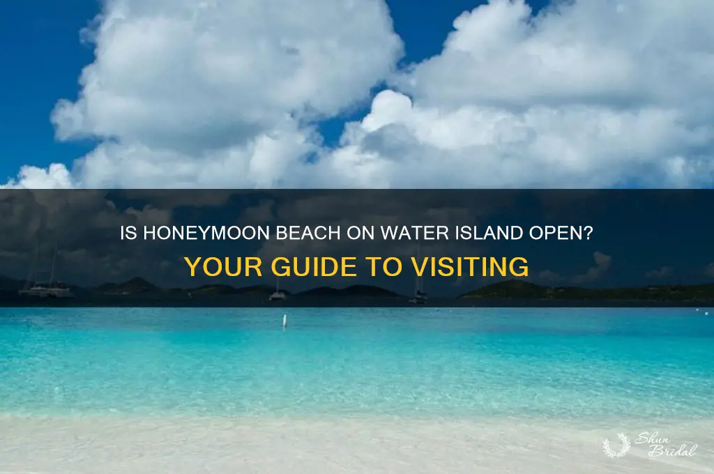 is honeymoon beach open on water island