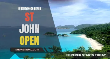 Honeymoon Beach, St. John: Open for Newlyweds' Vacation