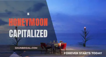 Honeymoon: Capitalized or Not? Unraveling the Debate