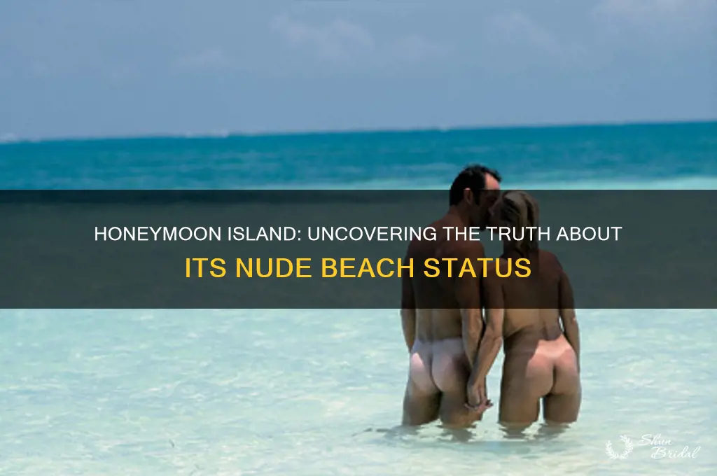 is honeymoon island a nude beach