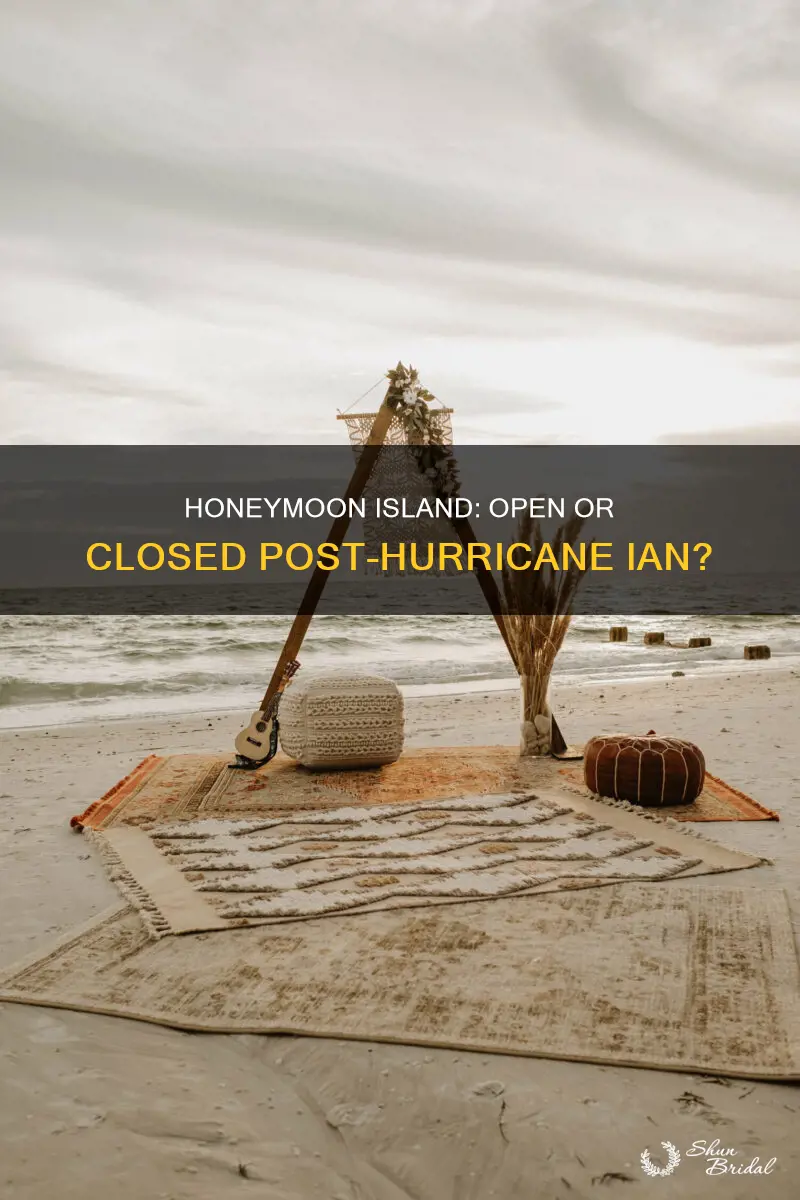 is honeymoon island open after idalia